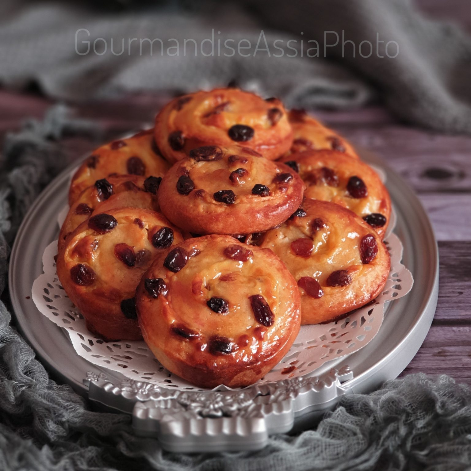 Pains Aux Raisins Gourmandise Assia