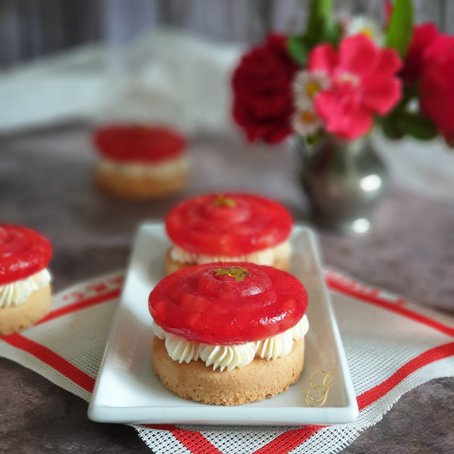 Tarte Aux Fraises Au Palet Breton De Cyril Lignac Gourmandise Assia