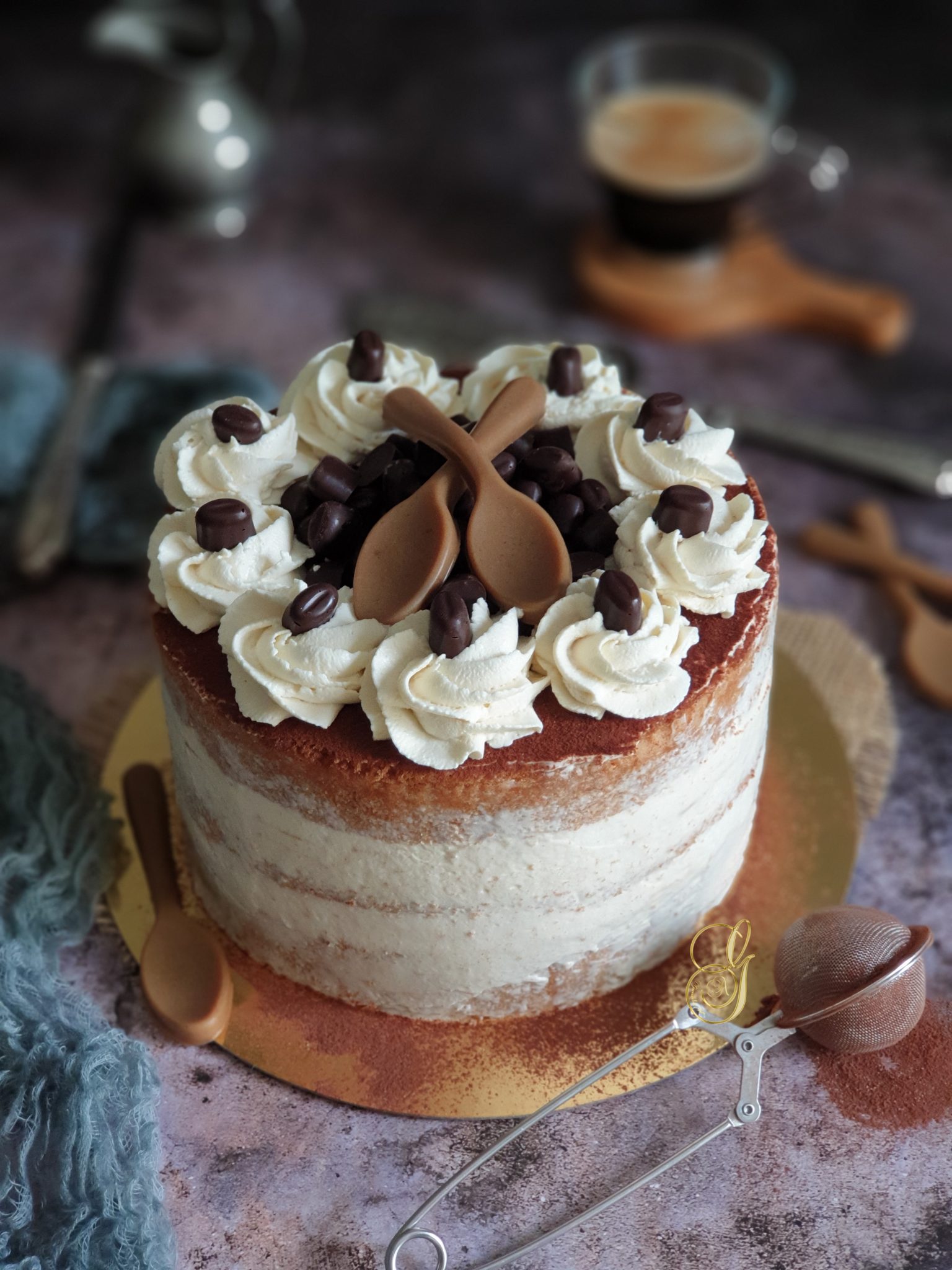 Naked Cake Tiramisu Gourmandise Assia