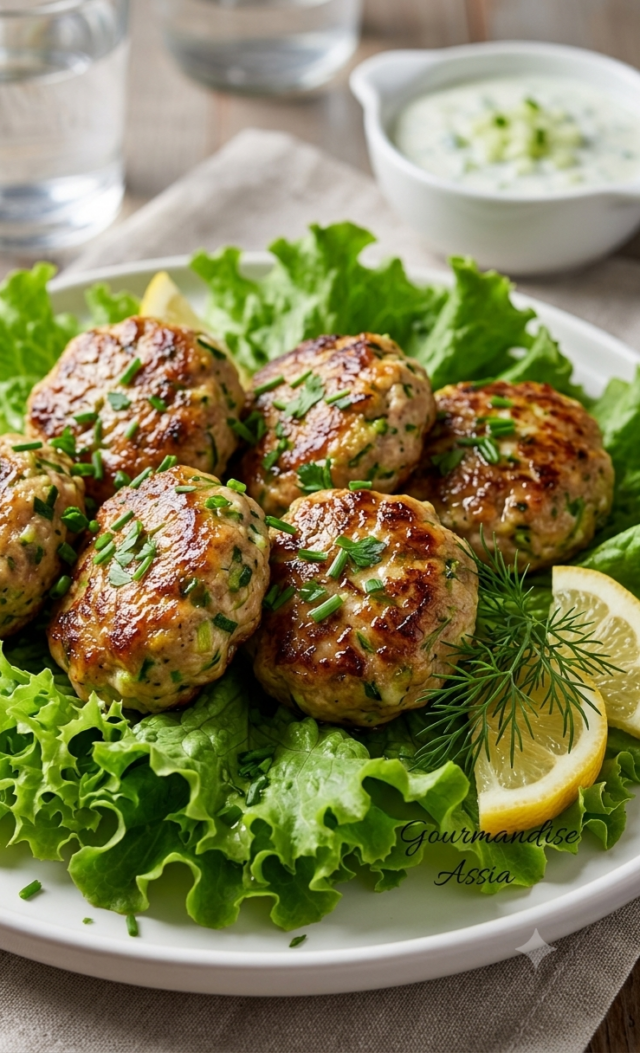 Galettes de Viande Hachée à la Courgette