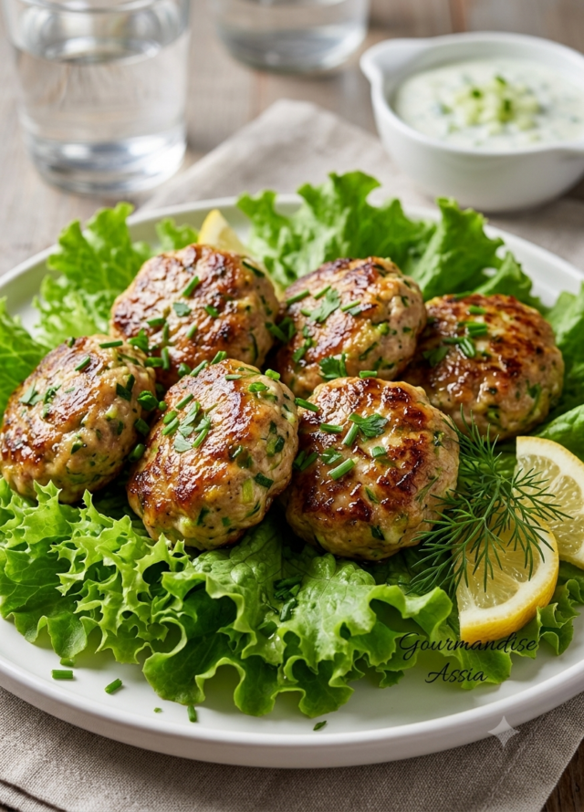 Galettes de Viande Hachée à la Courgette