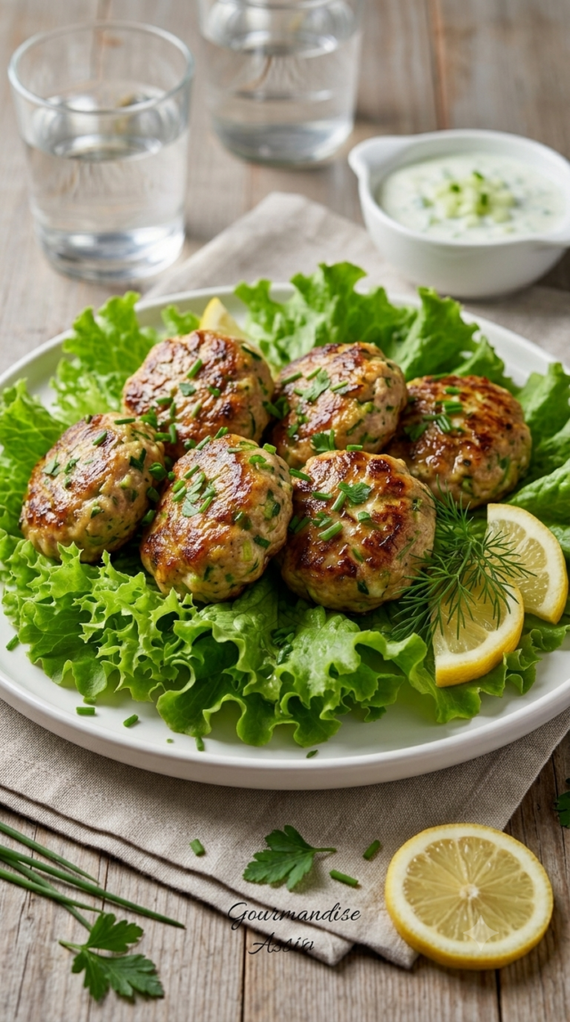 Galettes de Viande Hachée à la Courgette