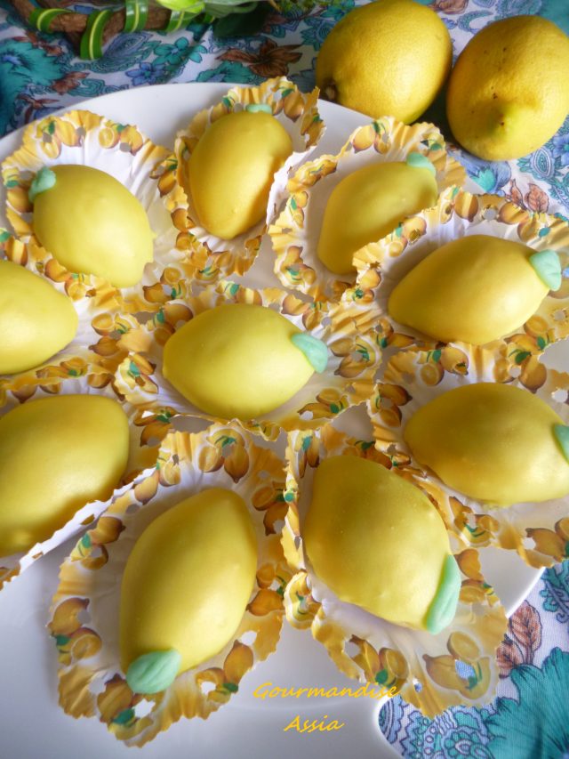 Sablés Fondants Glacés au Citron