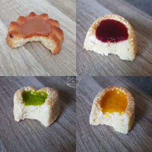 Sablés Sésames Sablés aux Sésames et Gelées