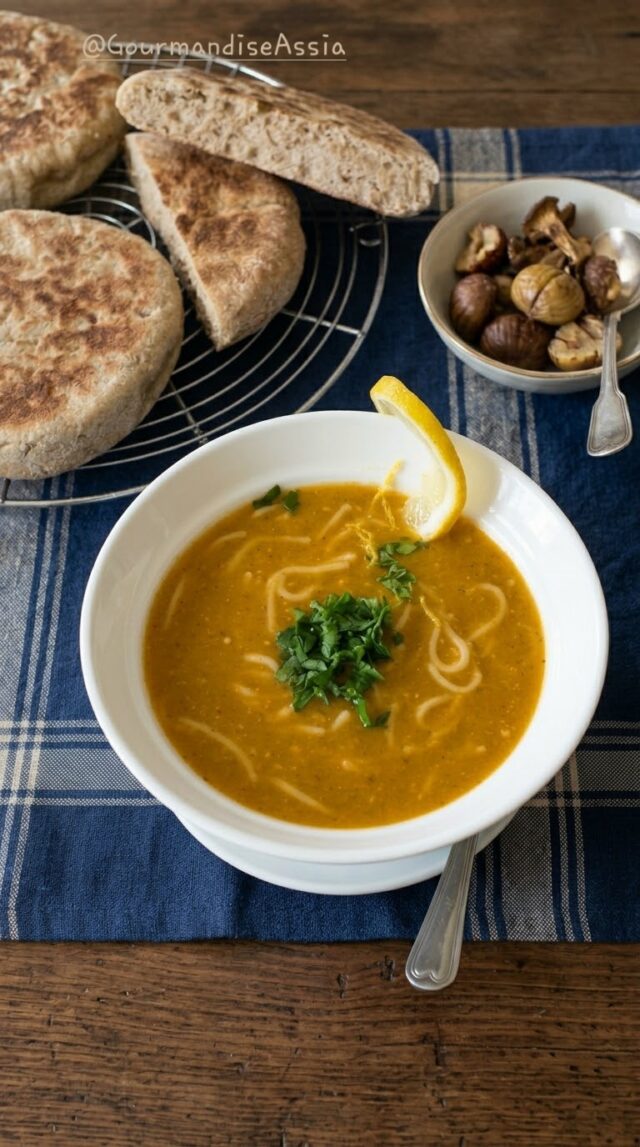 Soupe de Légumes et Marron sans Viande