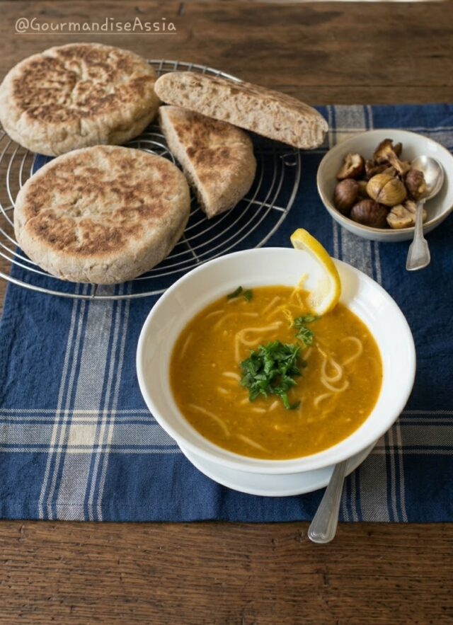 Soupe de Légumes et Marron sans Viande