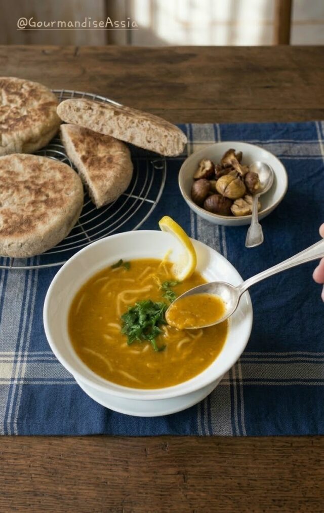 Soupe de Légumes et Marron sans Viande