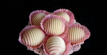 Coquillage au Chocolat Blanc et Feuilletine l’Aid 2019