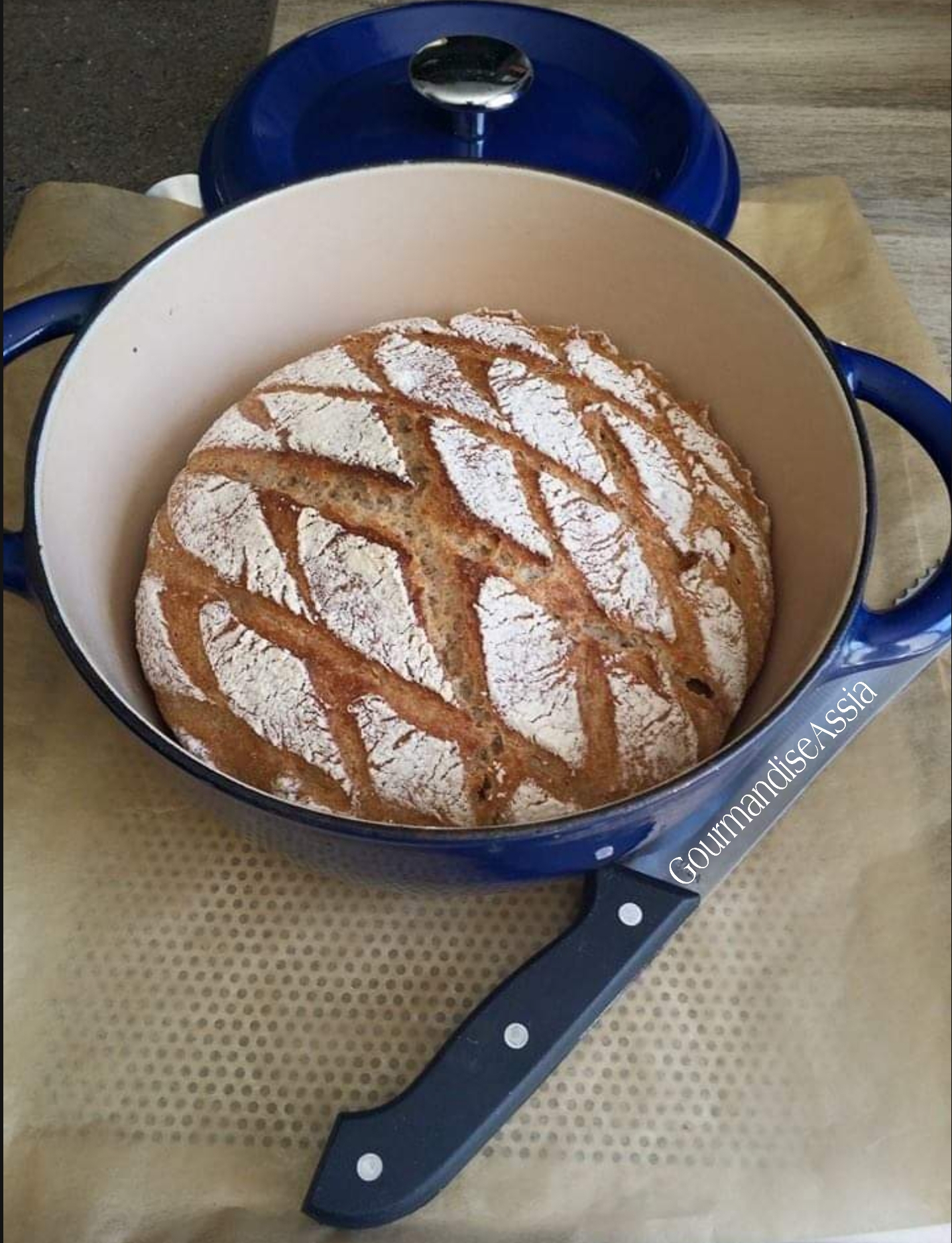 Pain Cocotte Au Levain Kayser | Gourmandise Assia