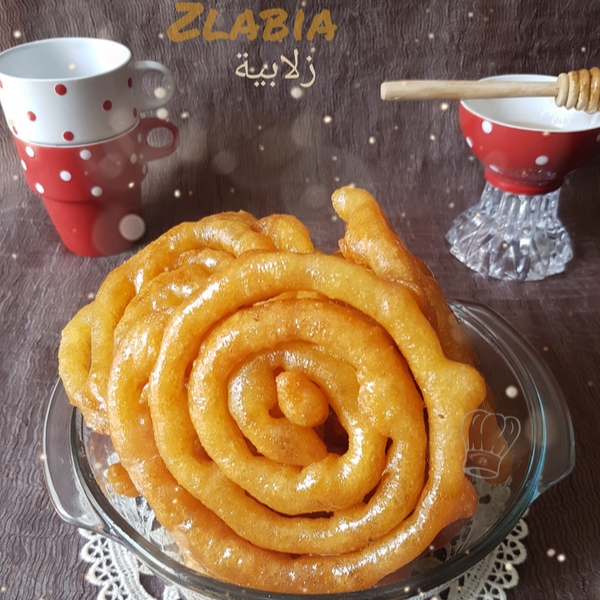 Zlabia Traditionnelle Algerienne Gourmandise Assia