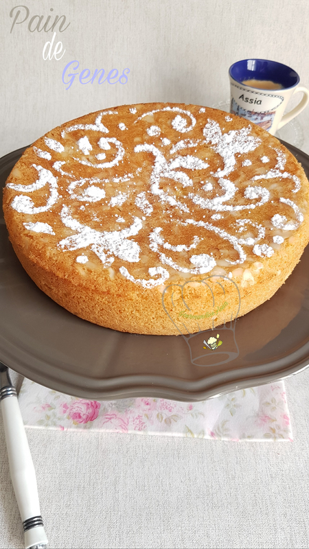 Gâteau Italien aux amandes et bien moelleux