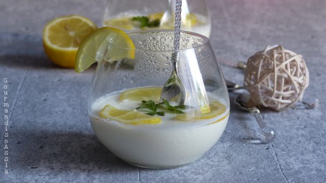 Crème au Citron sans Oeuf