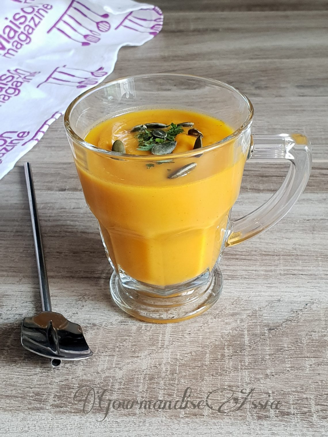 Velouté de Patate Douce Carotte au Lait de Coco Gourmandise Assia Velouté de Patate Douce Carotte au Lait de Coco Gourmandise Assia