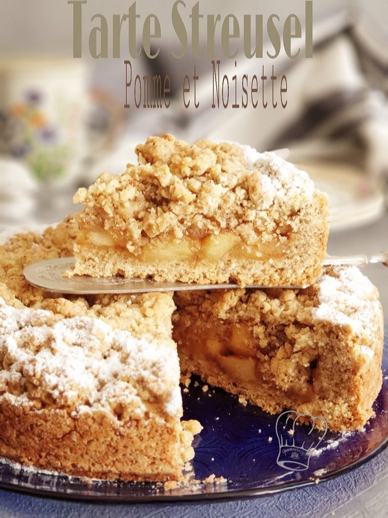 Tarte Streusel Ou Sbriciolata Aux Pommes Et Noisettes Gourmandise Assia