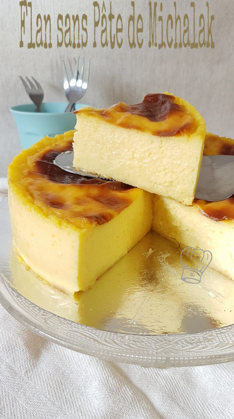 Flan Parisien Ou Pâtissier Sans Pâte De Michalak | Gourmandise Assia