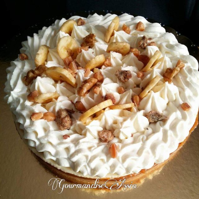 Panoffee Pie ou Tarte Banoffee au Thermomix