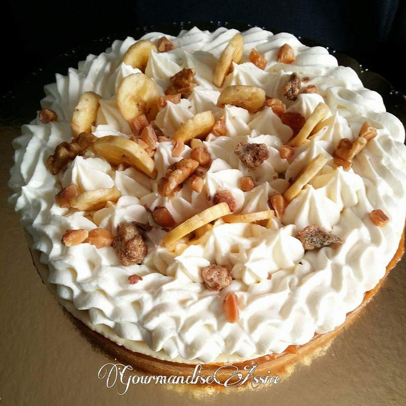 Banoffee Pie Ou Tarte Banoffee Au Thermomix Gourmandise Assia