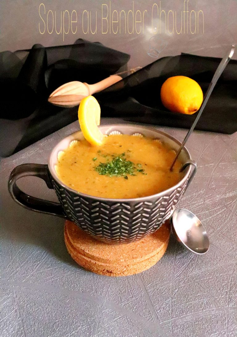 Soupe au Blender Chauffant | Gourmandise Assia