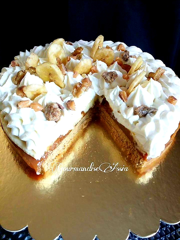 Panoffee Pie ou Tarte Banoffee au Thermomix