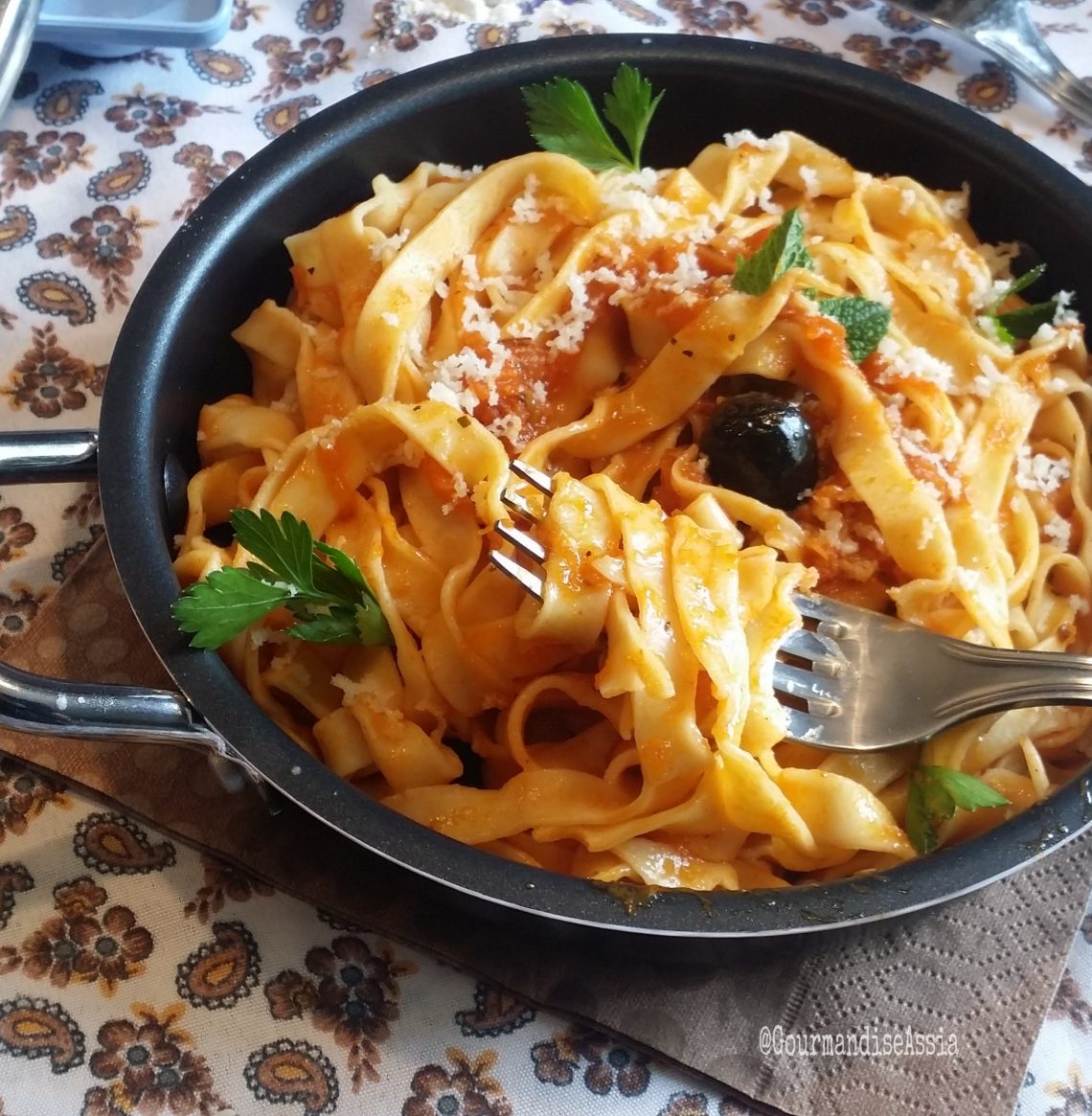 Tagliatelles en Sauce 100 Maison Gourmandise Assia