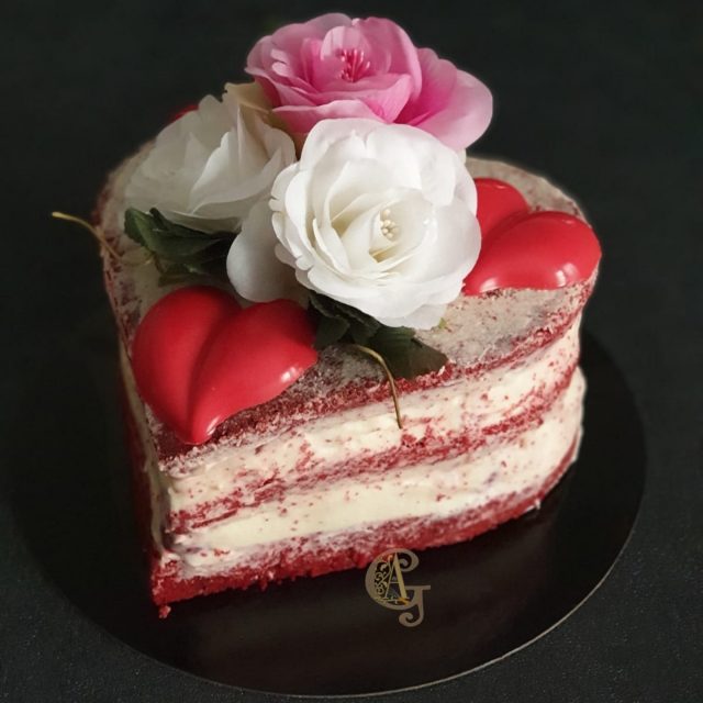 Naked Cake {Red Velvet