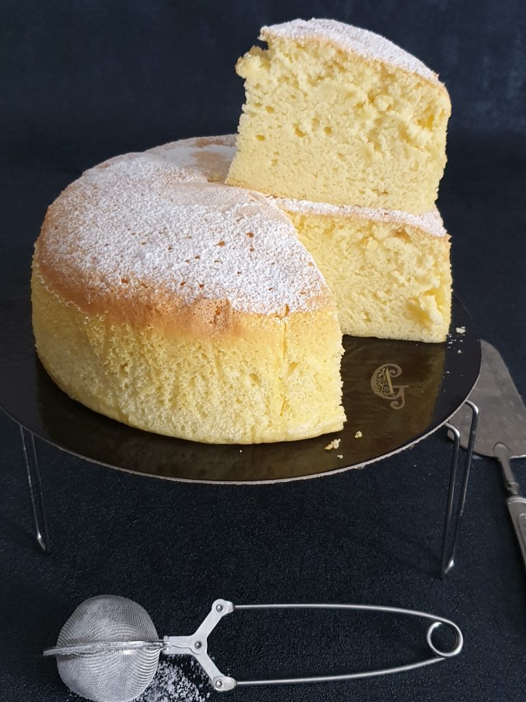 Fluffy ou Jiggly Cake Gâteau Japonais Gourmandise Assia