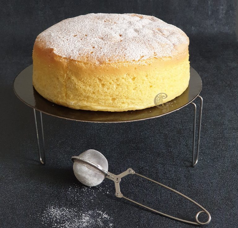 Fluffy ou Jiggly Cake Gâteau Japonais Gourmandise Assia
