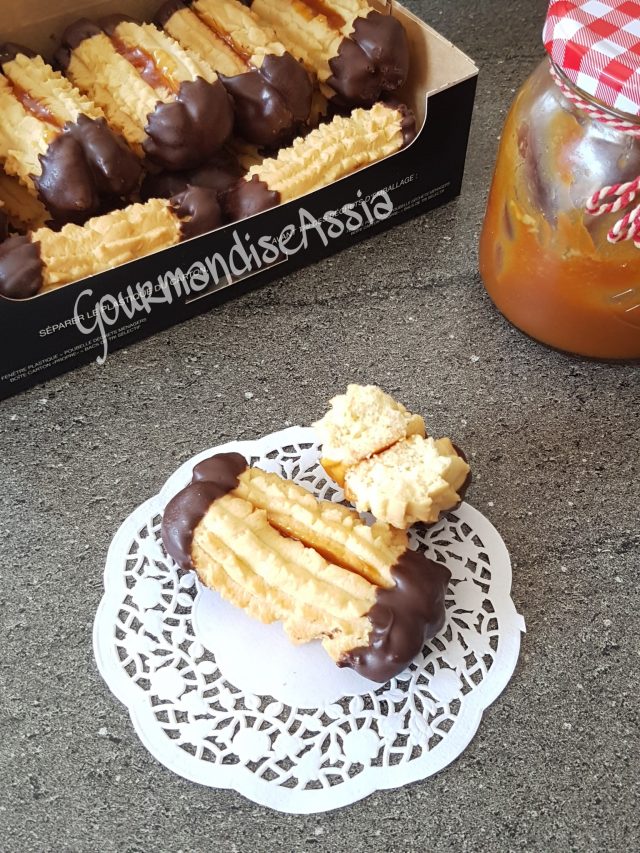Biscuis Viennois ou Spritz à la Vanille Chocolat et Caramel