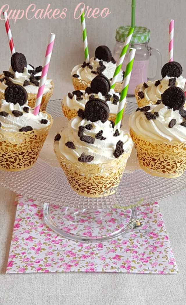 Cupcakes aux Oreos 