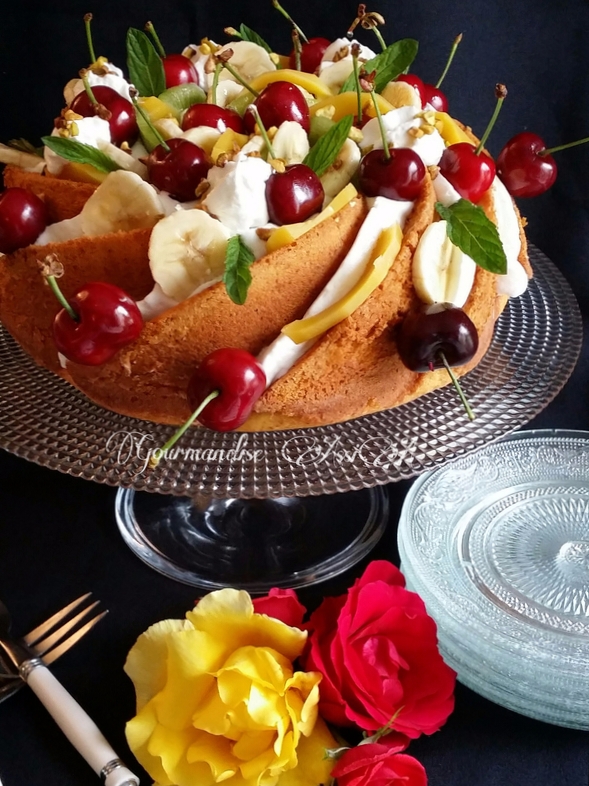 Bundt Cake aux Amandes et Fruits