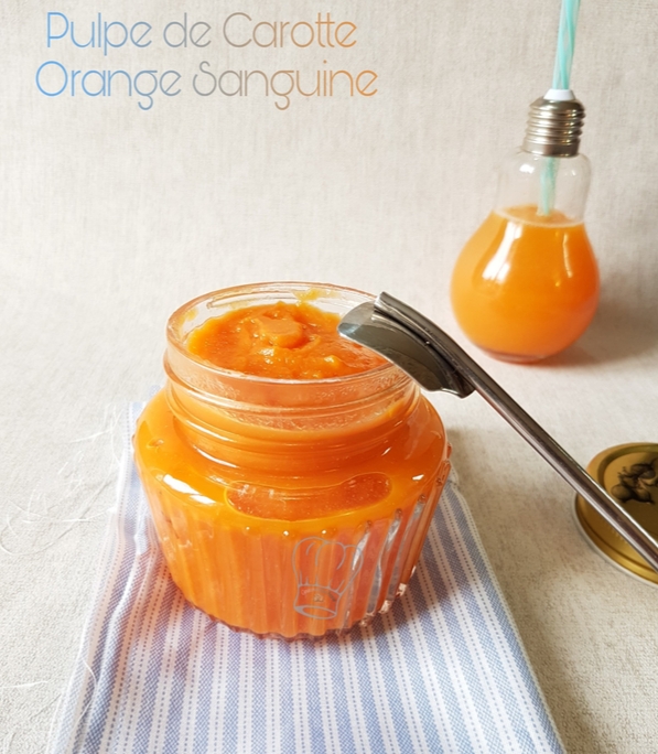 Pulpe de Carotte et Orange Sanguine