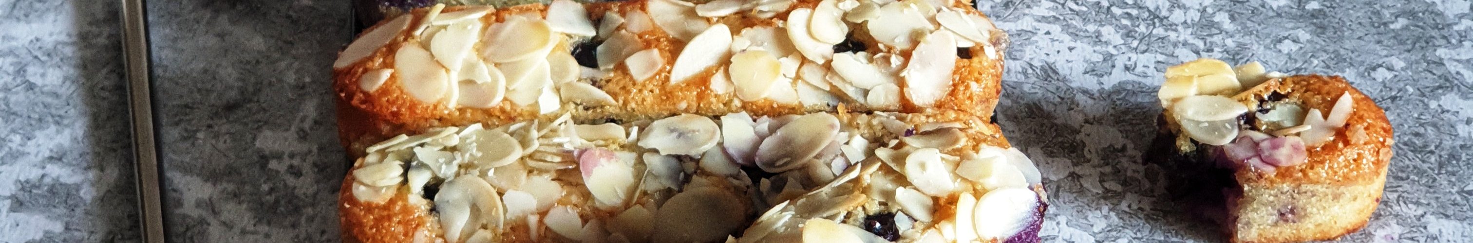Financiers aux Myrtilles