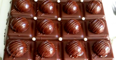 Tablette au Chocolat et Speculoos sans Cuisson
