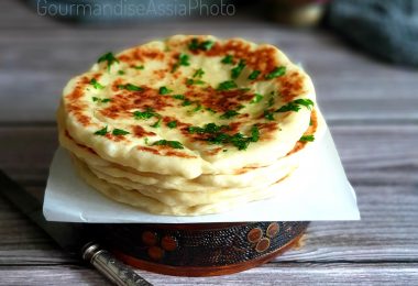 Cheese Naan ou Naan Indien au Fromage