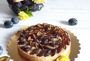 Tarte Noisette aux Quetsches