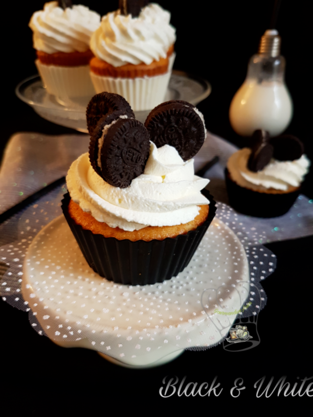 CupCakes Black and White