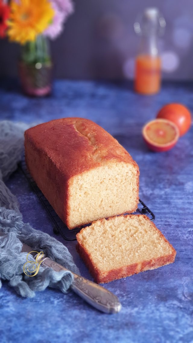 Cake Moelleux à l'Orange Sanguine