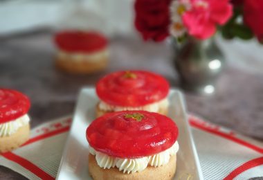 Tarte aux Fraises au Palet Breton de Cyril Lignac