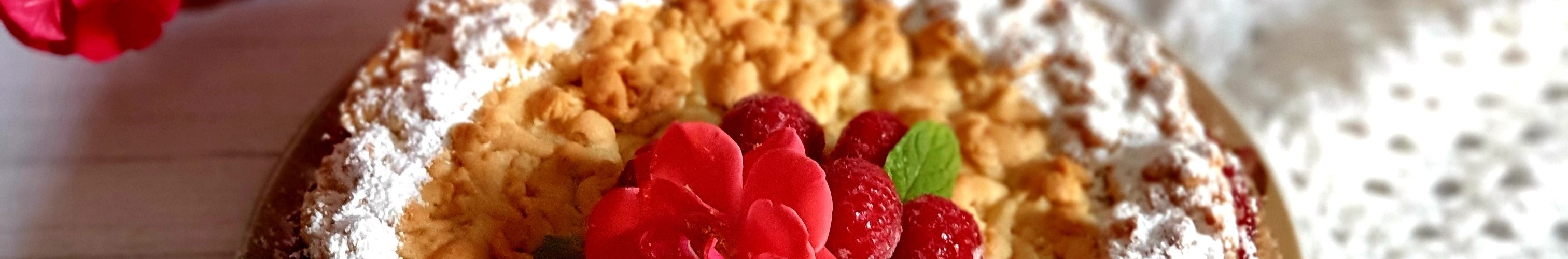 Tarte Crumble aux Framboises