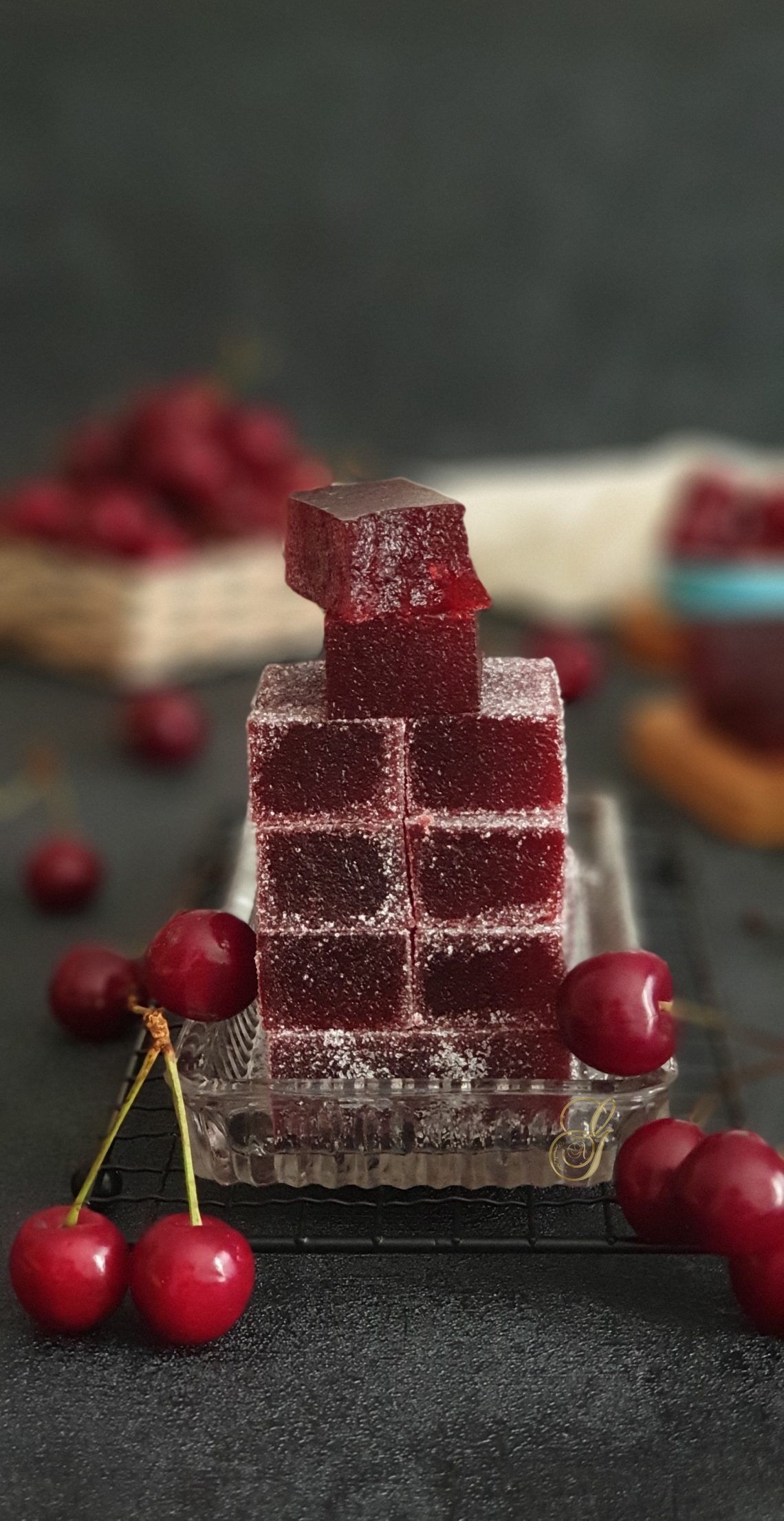 Pâte de Fruits à la Cerise Gourmandise Assia