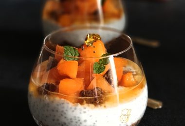 Pudding au Speculoos et Abricot