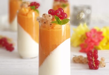 Panna Cotta au Melon et Citron
