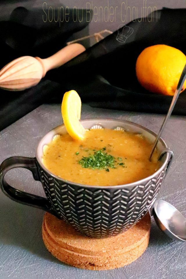 Soupe au Blender Chauffant 