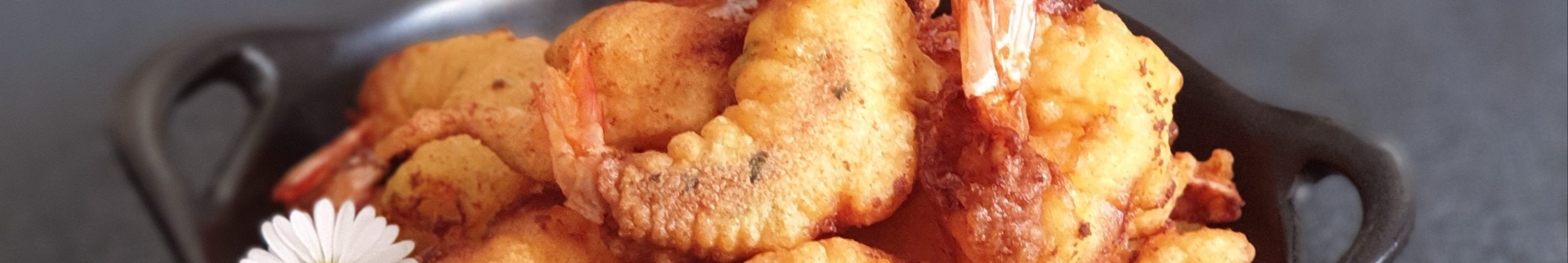 Beignets de Crevettes à l'Eau Gazeuse
