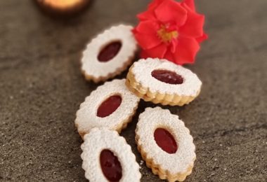 Sablés Fondants à la Confiture de Fraise