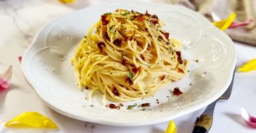 Spaghettata aglio, olio e peperoncino