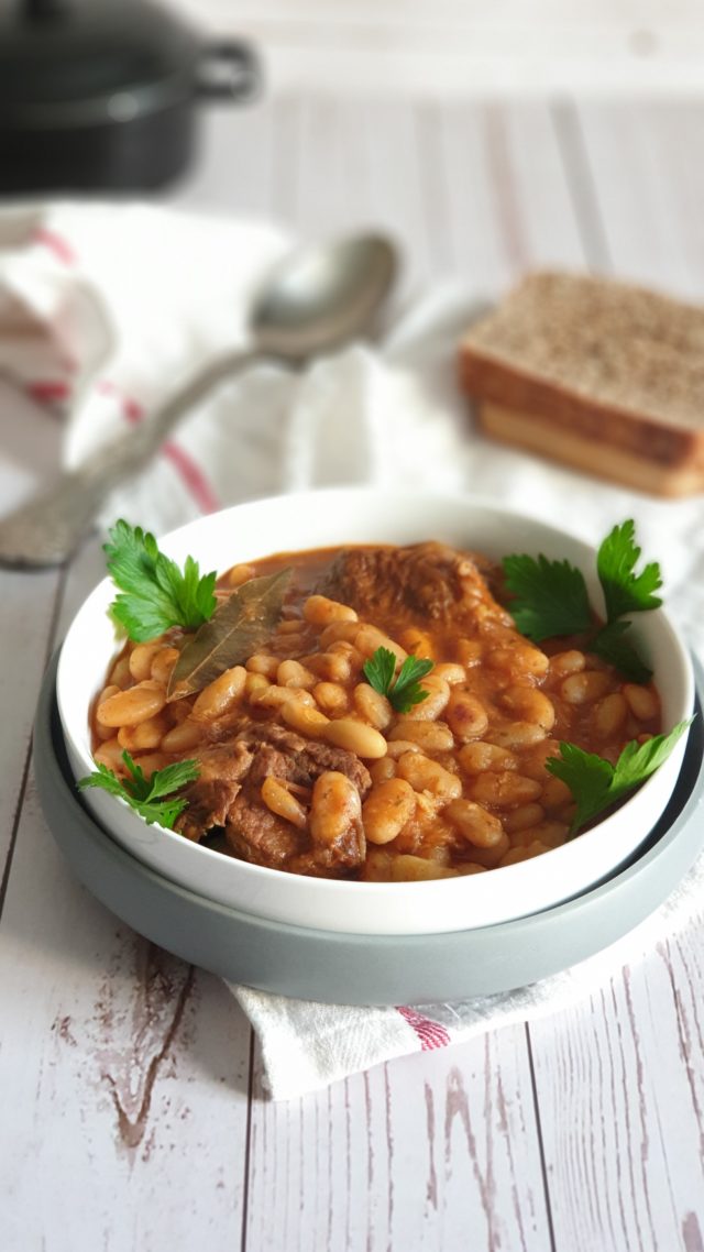 Mogettes de Vendée au Boeuf et Piment de Cayenne 