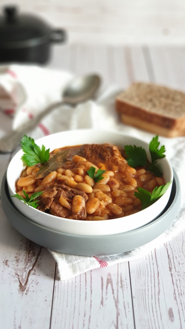 Mogettes de Vendée au Boeuf et Piment de Cayenne 