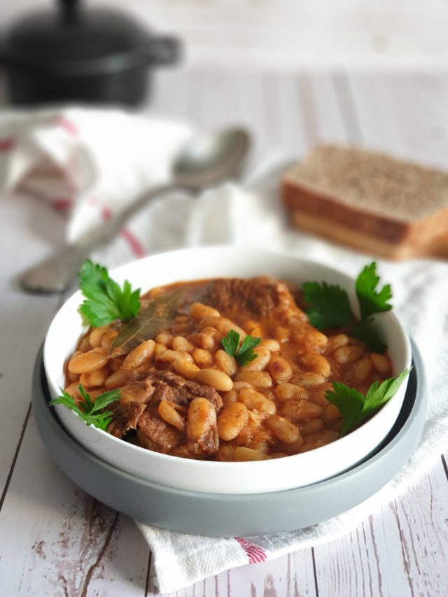 Mogettes de Vendée au Boeuf et Piment de Cayenne 