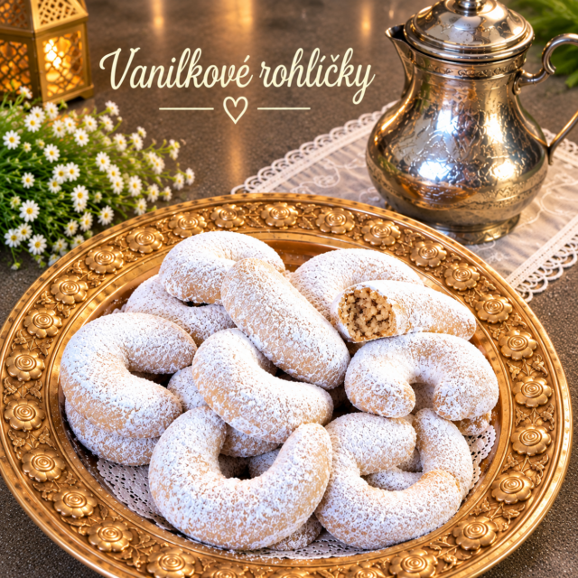 VanilKové rohlíčky { Biscuits Tchèques } 